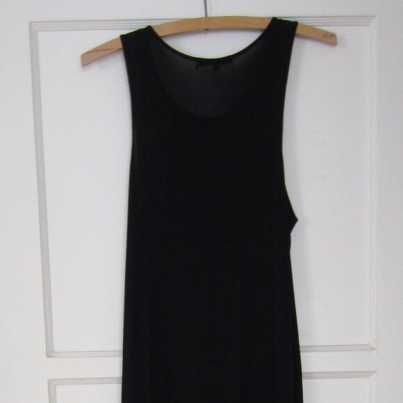 Michael Stars Maxi Dress Black Size M Sleeveless Micro Modal - Picture 12 of 15